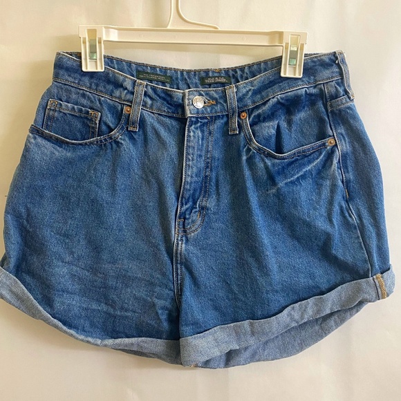 High Waisted Embroidered Wild Fable Denim Shirts Size 10 - Picture 2 of 7